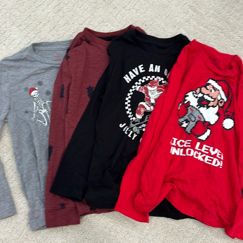 4 long sleeve holiday tops 🌲✨🖤♥️